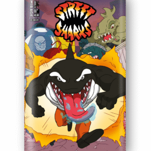 Street Sharks Annual - con firma di Ariel Medel